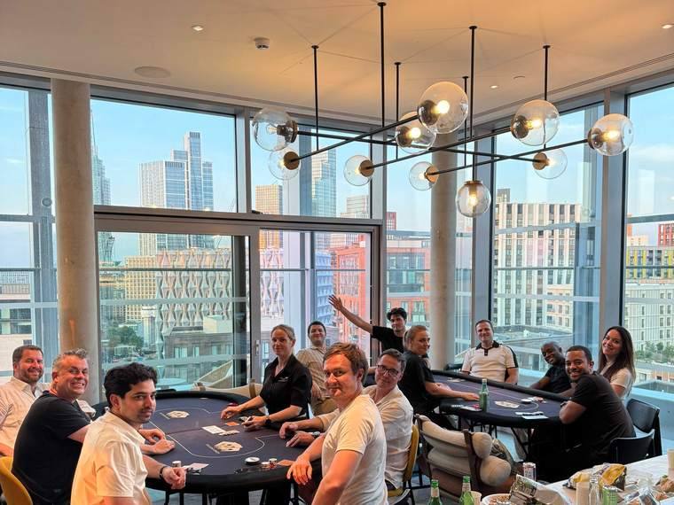 At the table on poker night, July 2026