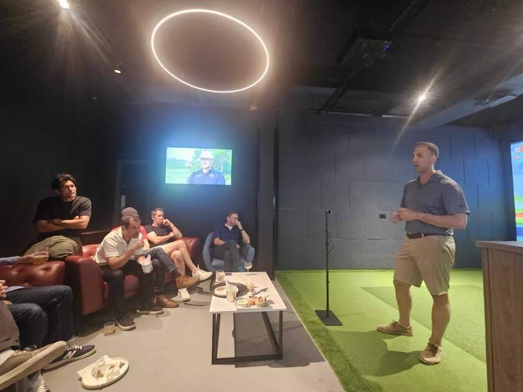 Golf and pitch day for founders and investors, July 2026
